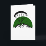 Paramotor Retro Vintag Karte<br><div class="desc">Paramotor Retro Vintages Design für einen Paramotorfan für seinen nächsten Flug.</div>