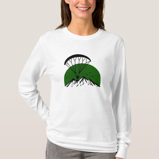 Paramotor Retro Vintag T-Shirt (Vorderseite)