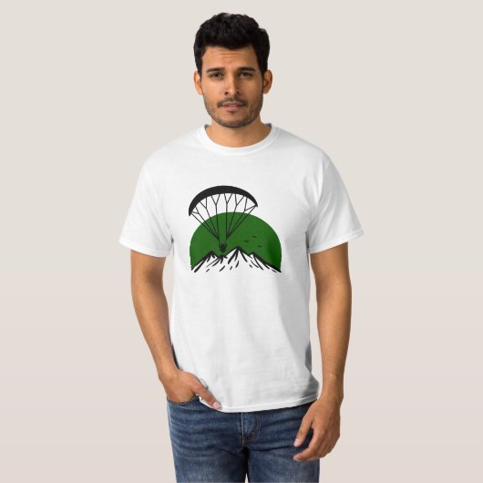 Paramotor Retro Vintag T-Shirt (Vorne ganz)