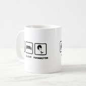 Paramotoring Kaffeetasse (Vorderseite Links)