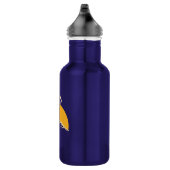 Paramotoring Retro Edelstahlflasche (Rechts)