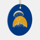 Paramotoring Retro Keramik Ornament (Rechts)