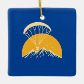 Paramotoring Retro Keramikornament (Vorderseite)