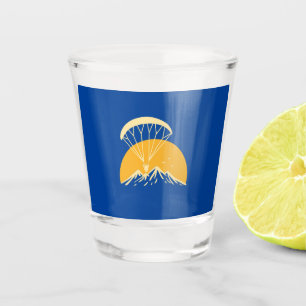 Paramotoring Retro Schnapsglas