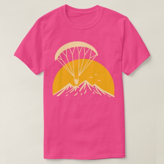 Paramotoring Retro T-Shirt (Design vorne)