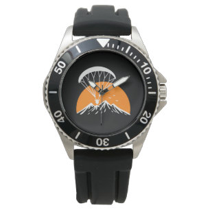 Paramotoring Retro Vintag Armbanduhr