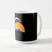 Paramotoring Retro Vintag Kaffeetasse (VorderseiteRechts)