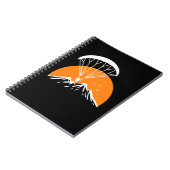 Paramotoring Retro Vintag Notizblock (Linke Seite)