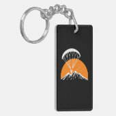 Paramotoring Retro Vintag Schlüsselanhänger (Vorderseite links)