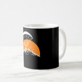 Paramotoring Retro Vintage Kaffeetasse (VorderseiteRechts)
