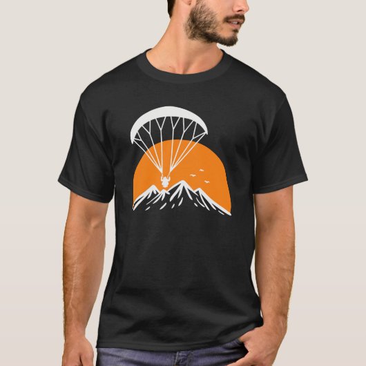 Paramotoring Retro Vintage T-Shirt (Vorderseite)