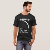 Paramotoring Shirt: Lustige Wort-Wolken-Kunst T-Shirt (Vorne ganz)