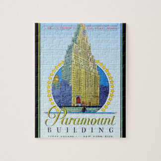 Paramount Building New York City Puzzle