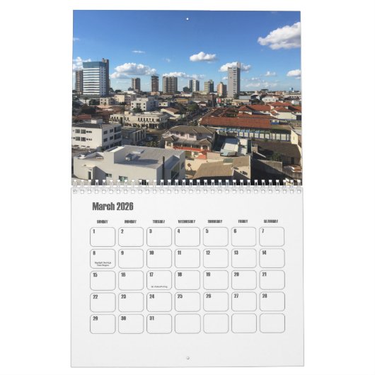 Paraná-Brasilien-Kalender Kalender (Mär 2026)