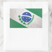Parana Rechteckiger Aufkleber (Tasche)