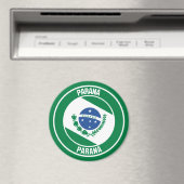 Paraná-RundEmblem Magnet (In Situ (Geschirrspüler))