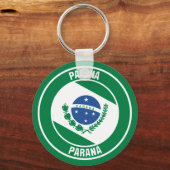 Paraná-RundEmblem Schlüsselanhänger (Vorderseite)