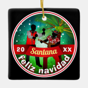 Parang Under the Stars / Feliz Navidad Keramikornament