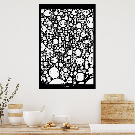 Paranoia Poster (Küche)