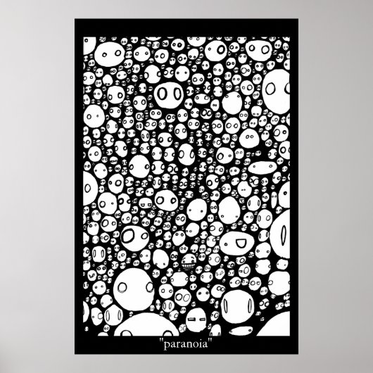 Paranoia Poster (Vorne)