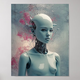 Paranoid Android - Dynamische surreale Kunst Poster