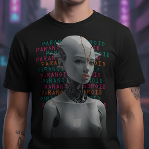 Paranoid Android Grafik T-Shirt