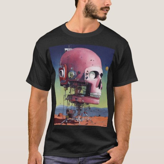 Paranoid Android Wasserfarbe Traumwelt T-Shirt (Vorderseite)
