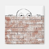 Paranoid-Backstein - Magnet (Vorne)