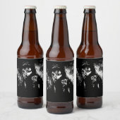 Paranoid Bierflaschenetikett (Flaschen)