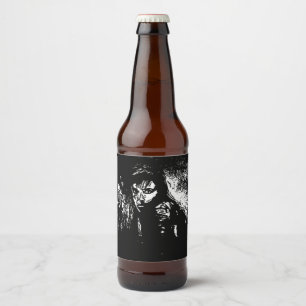 Paranoid Bierflaschenetikett