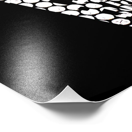 PARANOID! Graphic Poster (Ecke)