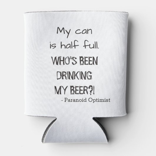 Paranoid-Optimist Dosenkühler (Vorderseite)