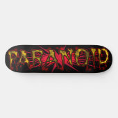 paranoid skateboard (Horizontal)