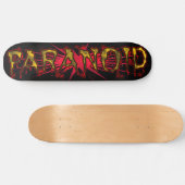 paranoid skateboard (Horizontal)