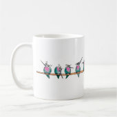 Paranoide Kolibri-Tasse Kaffeetasse (Links)