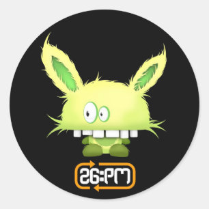 "Paranoides Chomper" Aufkleber