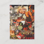 Paranoiker, mehr, die, sehe ich visitenkarte (Rückseite)