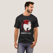 Paranormal Cativity Cat Lover Spooky Ghost Kitten T-Shirt (Vorne ganz)
