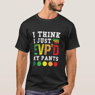 Paranormal EVP Jagd Geist Jäger Abenteuer Lauf T-Shirt