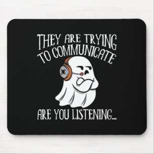 Paranormal Evp Jagd Geist Jäger Abenteuer Mousepad