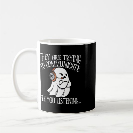 Paranormal Evp Jagd Geisterjäger Abenteuer 2 Kaffeetasse (Links)