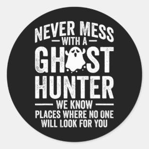 Paranormal Evp Jagd Geisterjäger Abenteuer 2 Runder Aufkleber