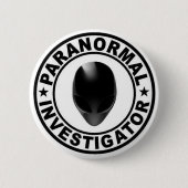 Paranormal Forscher-alien-Knopf Button (Vorderseite)