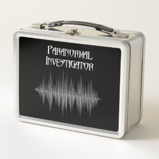 Paranormal Forscher-Brotdose Metall Lunch Box