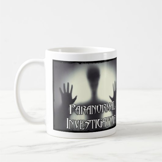 Paranormal Forscher-Geist-Tasse Kaffeetasse (Links)
