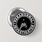 Paranormal Forscher-Knopf Button (Vorne & Hinten)