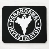 Paranormal Forscher-Logo-Geist-Jagd Mousepad (Vorne)
