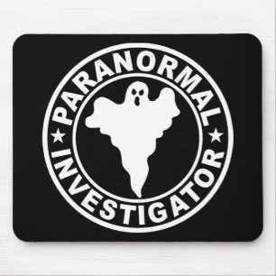 Paranormal Forscher-Logo-Geist-Jagd Mousepad