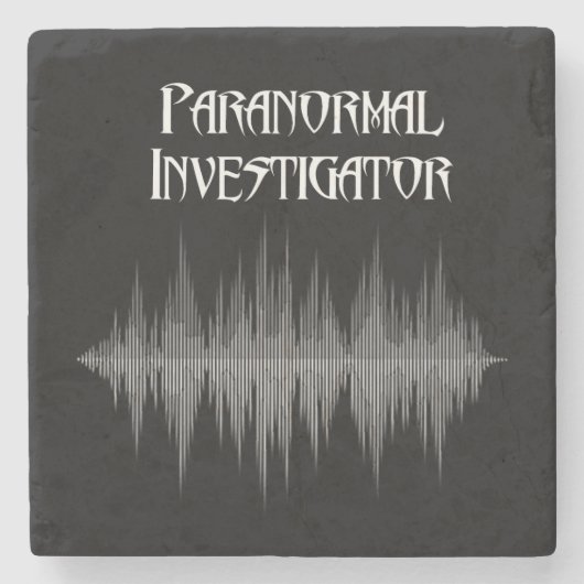 Paranormal Forscher Soundwave MarmorUntersetzer Steinuntersetzer (Vorderseite)