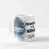 Paranormal-Ghost-Zitat Kaffeetasse (Vorderseite Links)
